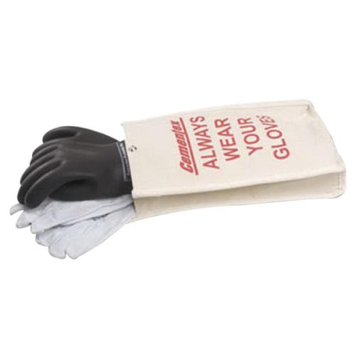Cementex IGK2-14-10B Class 2 Insulating Glove Kit Size 10 Natural Rubber Black