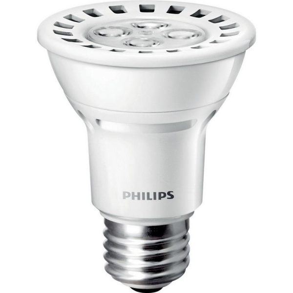 P111482.jpg Philips Lighting 426130 Dimmable PAR20 LED Lamp 8-Watt E26 Medium Base 470-Lumens 84 CRI 3000K White