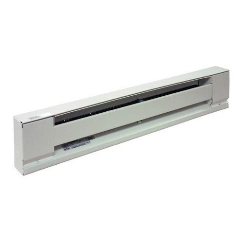 P11530.jpg TPI H2925120SW Slim Contoured Electric Convection Baseboard Heater 2500-Watt at 240-Volt 1875-Watt at 208-Volt White