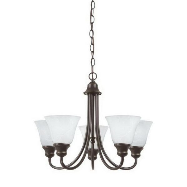 P115977.jpg Sea Gull Lighting 35940-782 5-Light 1-Tier Chandelier 120-Volt Heirloom Bronze Windgate