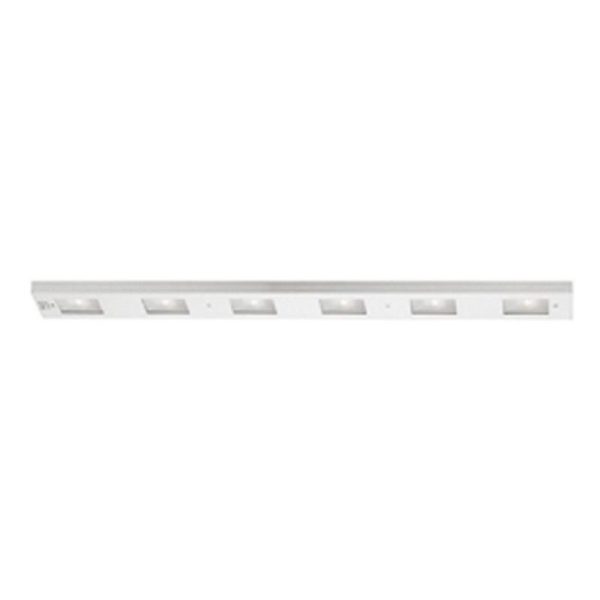 WAC Lighting BA-LIX-6-WT 6-Light BA-LIX Model Line Voltage Premium Xenon Light Bar 20-Watt 120-Volt 3000K White Responsible Lighting&reg;