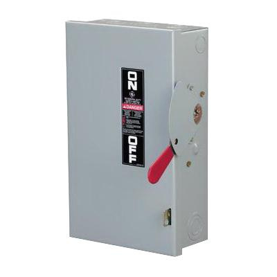 P11643.jpg GE Industrial TGN3324R 3-Wire 3-Pole Non-Fusible General-Duty Safety Switch 240-Volt AC 200-Amp NEMA 3R Spec-Setter
