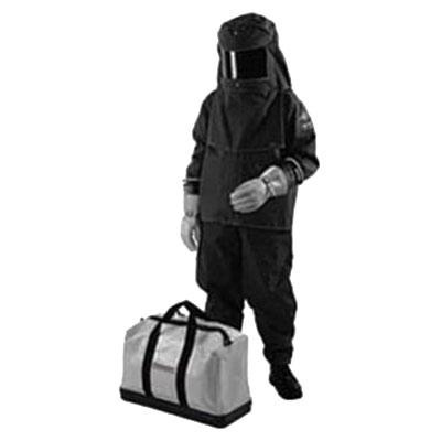 Cementex HRC4-CK-2X Cotton Coverall Kit Without Gloves Arc Flash Hood 2X-Large Khaki