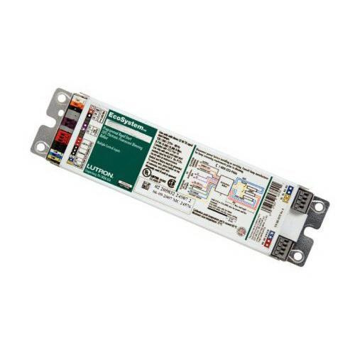 Lutron EC5-T832-G-UNV-2L (2) 32-Watt 48-Inch F32T8 Lamp High Frequency Ballast With Integral Sensor Connection With Power And Lead Lamp 120/240/277-Volt AC EcoSystem&reg;