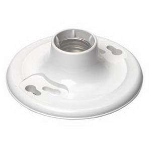 P117756.jpg Leviton 8829-CW1 Medium Base 1-Circuit Keyless Incandescent Lampholder 600-Volt White