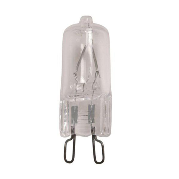 Satco S4641 Dimmable T4 Halogen Lamp 40-Watt G9 Double Loop Base 500-Lumens 2900K Warm White