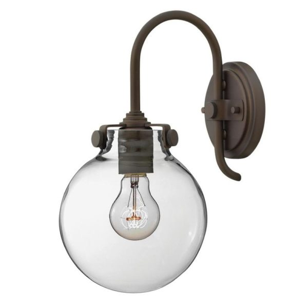 P118849.jpg Hinkley Lighting 3174OZ 1-Light Wall Sconce 100-Watt 120-Volt Oil Rubbed Bronze Congress