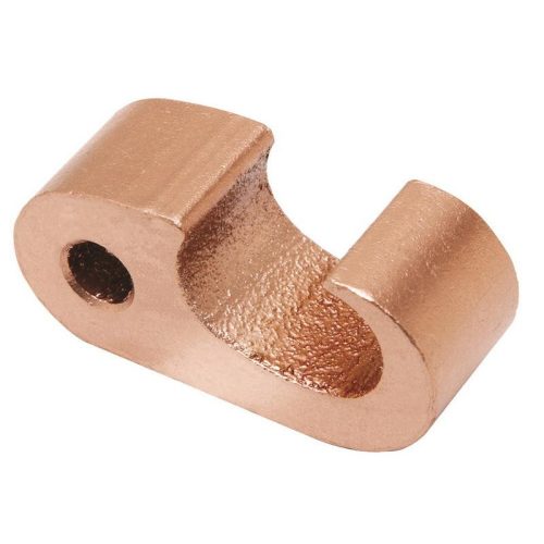 Burndy YGHP34C29 Type YGHP-C C-Tap Compression Ground Rod Connector 250-500-KCMIL Stranded Copper Run 3/0-AWG-250-KCMIL Copper Tap Hytap