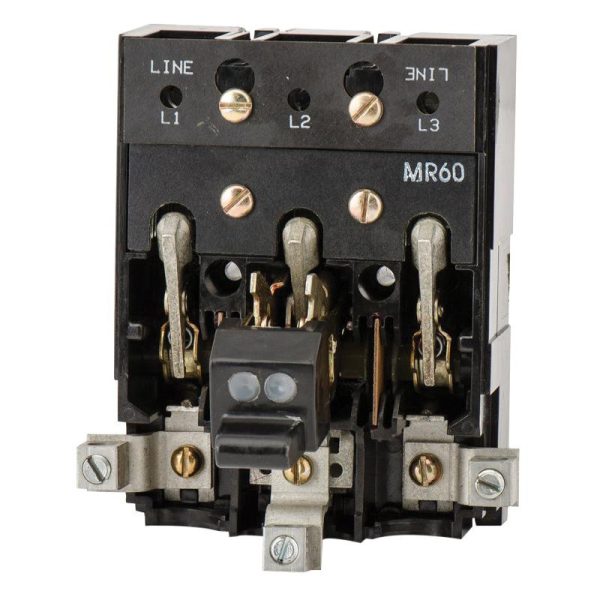 P11910.jpg GE Industrial THMS32 3-Pole 3-Phase QMR Heavy-Duty Fusible Disconnect Switch 600-Volt AC 60-Amp NEMA 4 4X 12 13
