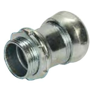 Sepco S1012 Zinc Plated Steel EMT Compression Connector 1-Inch