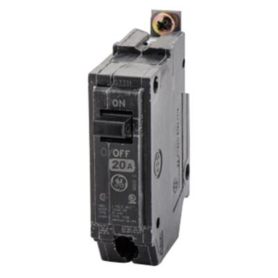 GE Industrial THQB1120 Bolt-On Mount Type THQB Miniature Circuit Breaker 1-Pole 20-Amp 120/240-Volt AC