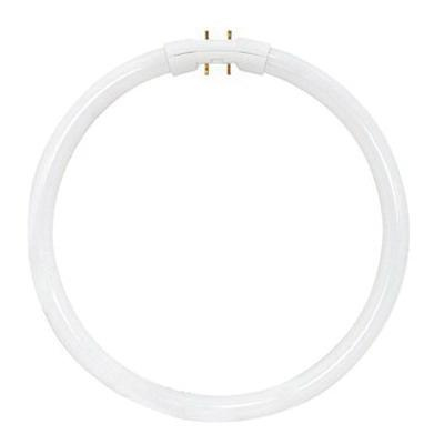 Satco S8156 T5 High Performance Circline Fluorescent Lamp 22-Watt 2GX13 Base 1900-Lumens 82 CRI 3500K 9-Inch Length HyGrade