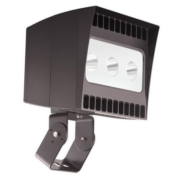 Rab EZLED78T 3-Light EZLED Series LED Spotlight Fixture 26-Watt 120 - 277-Volt 5000K Bronze
