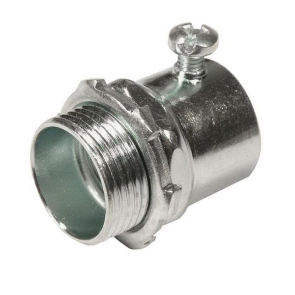 P12385.jpg Sepco S1112E Zinc Plated Steel EMT Set Screw Connector 3-Inch