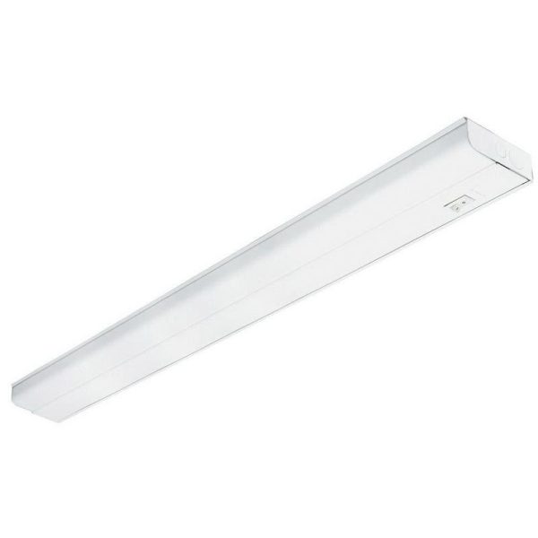 Lithonia Lighting UC832-120-SWR-M6 1-Light UC8 Series Direct Wire Under Cabinet Light Fixture 32-Watt 120-Volt White