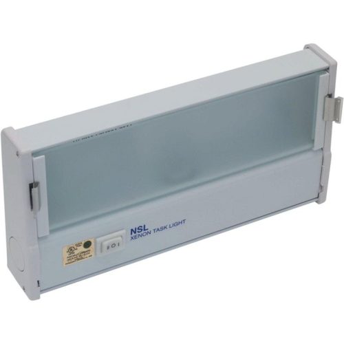 P124628.jpg NSL LTS-1-HW/WH 1-Light Hardwire LED Task Light 5.2-Watt 120-Volt AC 3100K White LED Task Star