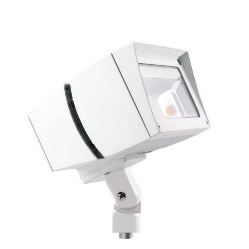 Rab FFLED39YW Future Flood Series Rectangular LED Flood Light Fixture 39-Watt 120 - 277-Volt 3000K White