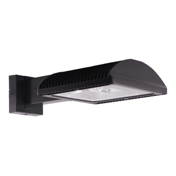 Rab WPLED2T78 Type II Distribution Wallpack 78-Watt 120 - 277-Volt Polyester Bronze Powder Coated