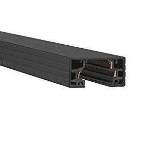 WAC Lighting HT8-BK 1-Circuit H-Track System 8-ft 120-Volt Black Responsible Lighting&reg;