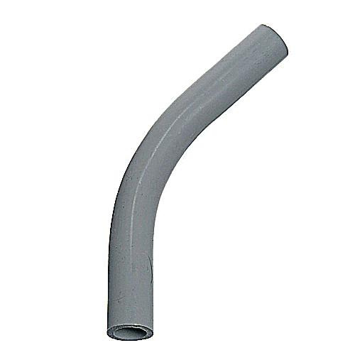 P9822.jpg Thomas & Betts UA7AK Schedule-40 Gray PVC Plain End Standard Radius 45-Degree Elbow 2-1/2-Inch Carlon®