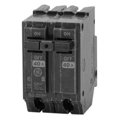 PN12329.jpg GE Industrial THQL2140 Plug-In Mount Type THQL Feeder Molded Case Circuit Breaker 2-Pole 40-Amp 120/240-Volt AC